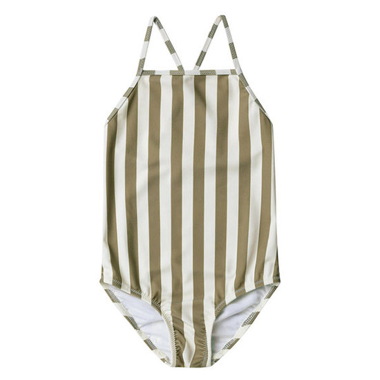 Rylee and Cru Rylee and Cru Sky swimsuit Olive Stripe