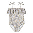 Rylee and Cru Maillot de Bain Ruffle Blue Floral Rylee and Cru