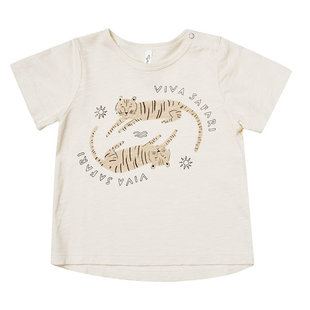 Rylee and Cru Basic Kurzarm T-Shirt Viva Safari