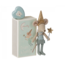 Maileg Maileg tooth fairy boy Blue in box with tooth box