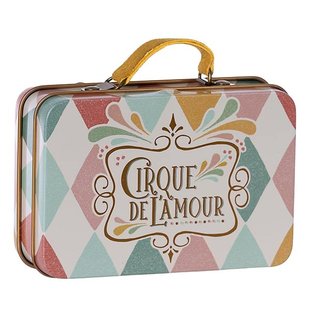 Maileg metal suitcase Harlequin