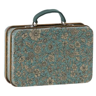 Maileg valise métal Blossom Blue