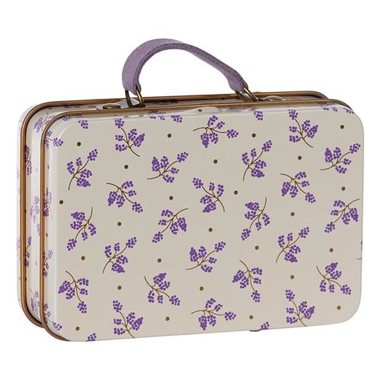Maileg Maileg valise métal Madelaine Lavender