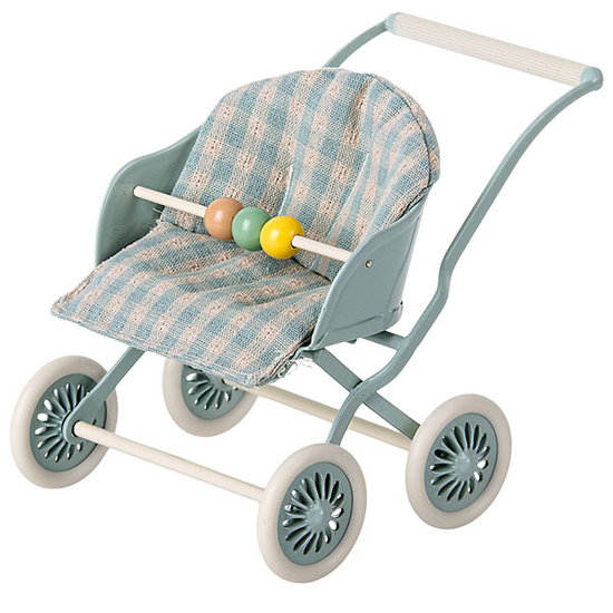 Maileg Maileg wandelwagen baby muisjes Mint