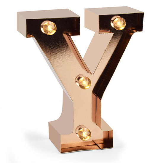 Legami Nightlight Marquee letter Y - Legami