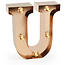 Legami Nightlight Marquee letter U - Legami