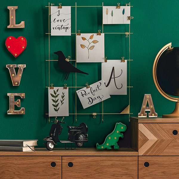 Legami LELI0001 Mini lettre décorative - A Legami LELI0001 Mini lettre décorative - A