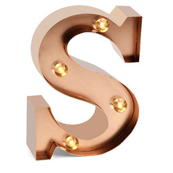 Nachtlicht Buchstaben Licht S - Legami