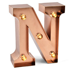 Nachtlicht Buchstaben Licht N - Legami