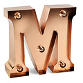 Legami Nightlight Marquee letter M - Legami