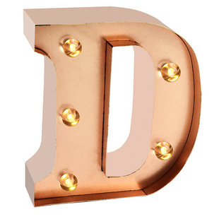 Nightlight Marquee letter D - Legami