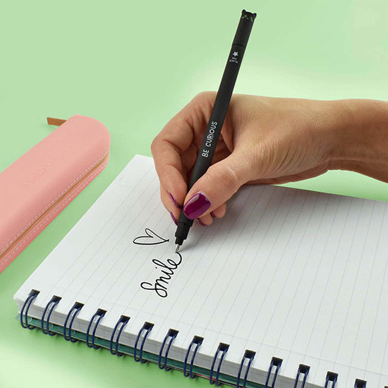 Legami Legami | "Be Curious" Kitty Erasable Gel Pen - Erasable Pen