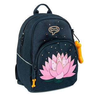 Stones and Bones backpack Laurel Magic Waterlily Navy