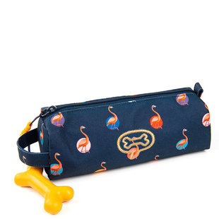 Stones and Bones pencil case Oregon Joyful Flamingos