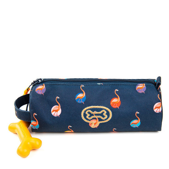 Stones and Bones Stones and Bones pencil case Oregon Joyful Flamingos