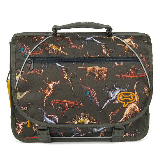 Stones and Bones Stones and Bones school bag Lily Dinosaurs Khaki