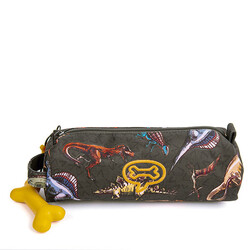 Stones and Bones pencil case Oregon Dinosaurs Khaki