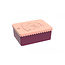 Blafre Lunchbox - brooddoos visser peach - bordeaux - Blafre