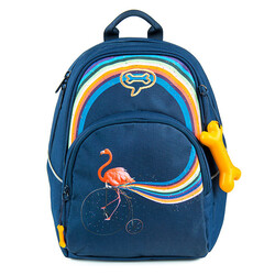 Stones and Bones Rucksack Laurel Penny Flamingo Indigo