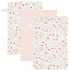 Little Dutch Little Dutch washandjes set Flowers & Butterflies/Pure Soft Pink