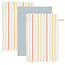 Little Dutch Little Dutch Waschlappen Vintage Sunny Stripes/Pure Soft Blue