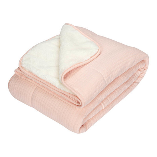 Little Dutch Little Dutch Wiegedecke Pure Soft Pink