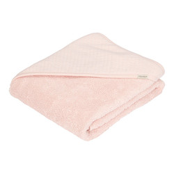 Cape de bain Pure Soft Pink - 75x75 cm Little Dutch