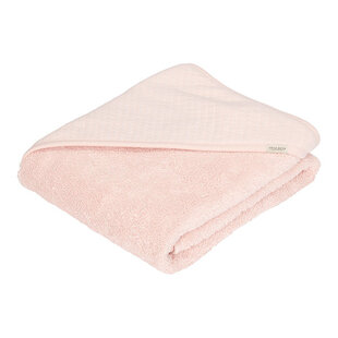 Little Dutch badcape Pure Soft Pink - 75x75 cm