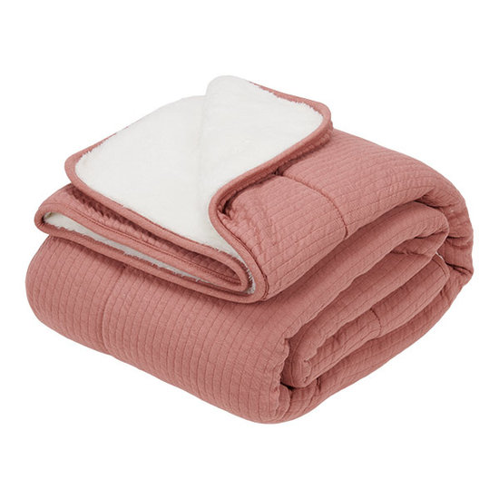 Little Dutch Little Dutch bassinet blanket Pure Pink Blush