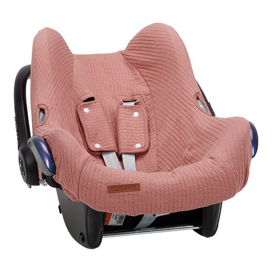 Little Dutch Little Dutch car seat 0+ cover Pure Pink Blush