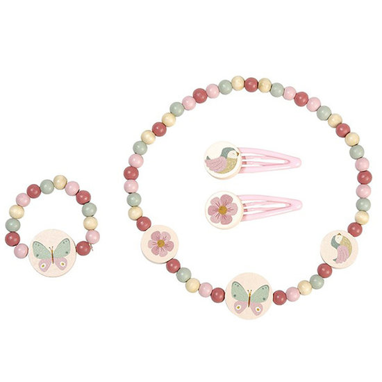 Little Dutch Little Dutch jewellery Set Flowers & Butterflies