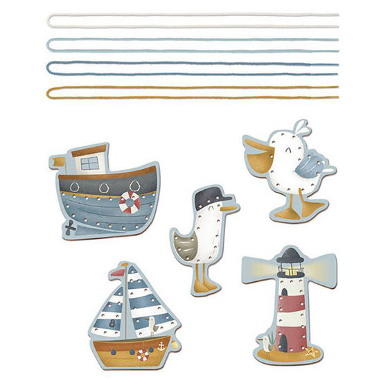 Little Dutch Little Dutch lacing Cards Sailors Bay
