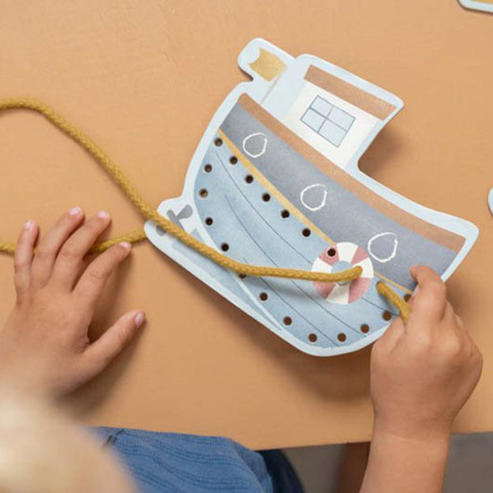 Little Dutch Little Dutch lacing Cards Sailors Bay