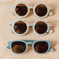 Little Dutch Little Dutch kids sunglasses Round Sailors Bay Blue