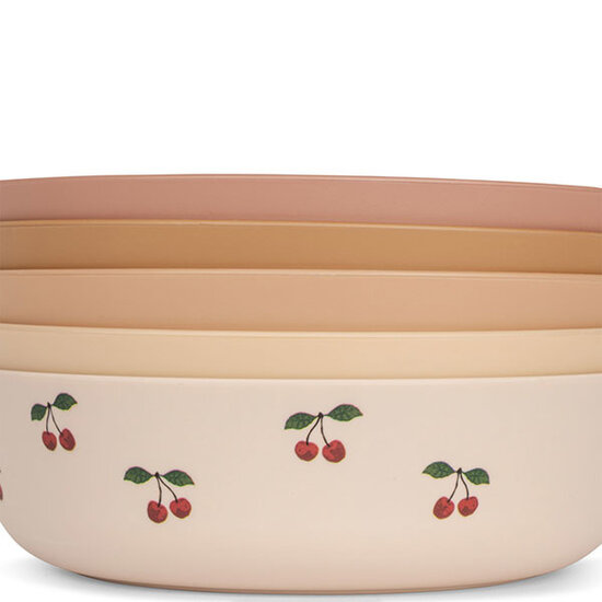 Konges Slojd Konges Slojd Schalen-Set Cherry Mix