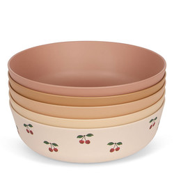 Konges Slojd 2 pack bowl Cherry Mix