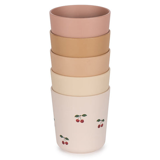 Konges Slojd Konges Slojd beker set Cherry Mix