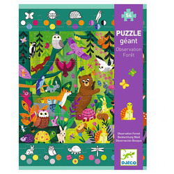 Djeco Beobachtung Puzzle Wald +4 Jahre 54 Teile