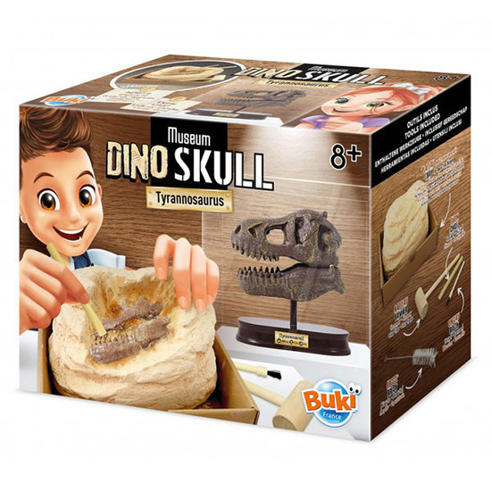 Buki Buki excavation set dinosaur skull T-Rex