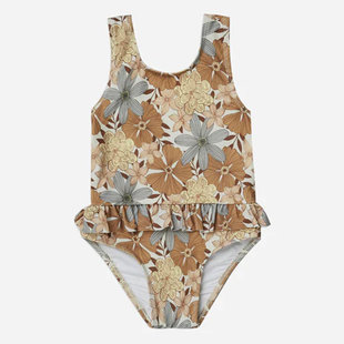 Rylee and Cru Skirted Swimsuit Safari Floral