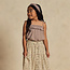 Rylee and Cru Rylee and Cru Ruffle Tube top bloesje Purple