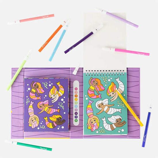 Tiger Tribe Tiger Tribe kleuren op nummer Mermaids