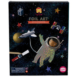 Tiger Tribe Bastelset Foil Art Space Adventures