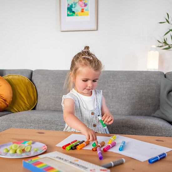 Tiger Tribe Marqueurs lavables lot de 12 Tiger Tribe