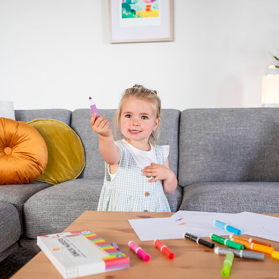 Tiger Tribe Marqueurs lavables lot de 12 Tiger Tribe