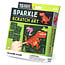 Crocodile Creek Crocodile Creek Sparkle kraskaarten Dinosaur