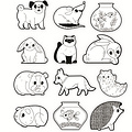 Crocodile Creek Crocodile Creek Ausmal Sticker Playful Pets