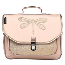 Cartable Moyen Libellule Rose - Caramel et Cie