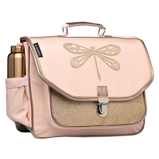 Caramel et Cie Cartable Moyen Libellule Rose - Caramel et Cie