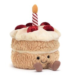 Jellycat cuddly toy Amuseable Birthday Cake